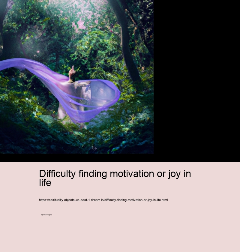 Difficulty finding motivation or joy in life